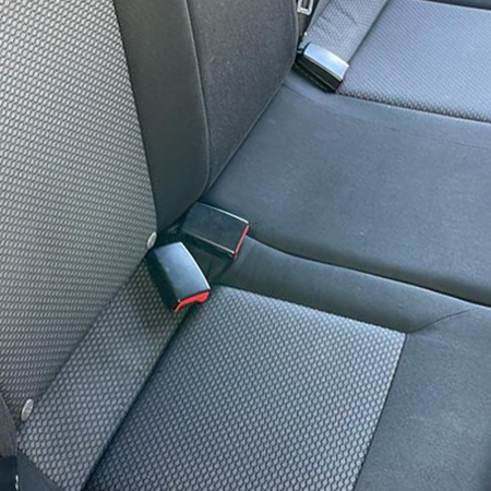 Interior de auto despues del lavado